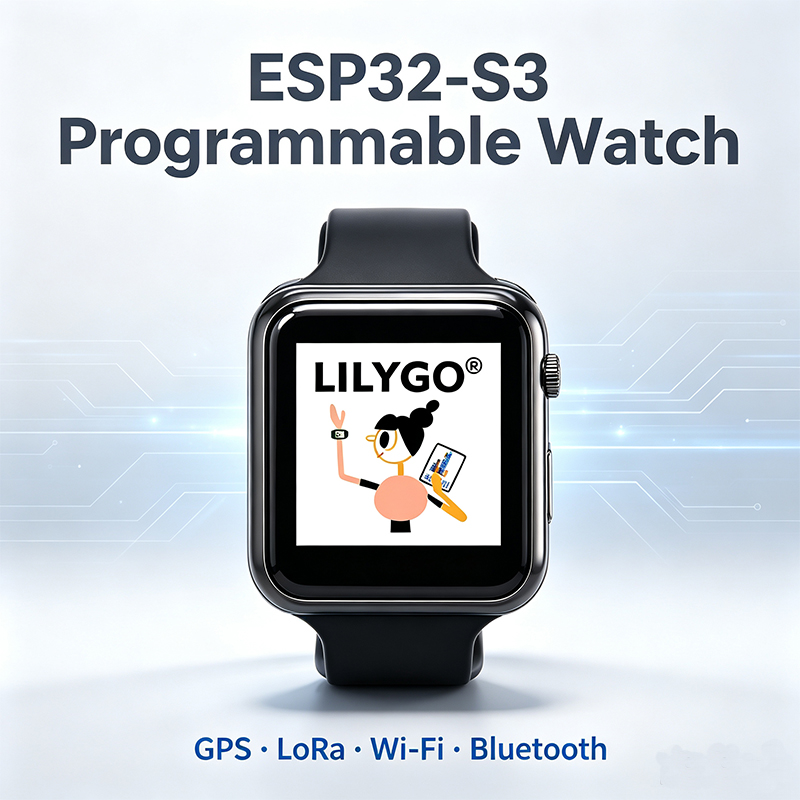 Ttgo T Watch - LILYGO T-WATCH-S3 Plus ESP32-S3 プログラマブルスマートウォッチ、SX1262 LoRa
