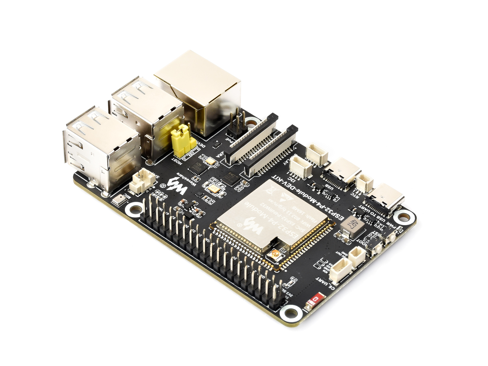 Waveshare Esp32 - ESP32-P4NRW32XおよびESP32-C6をベースとしたWaveshare開発ボード。Wi-Fi 6およびBluetooth 5/BLEに対応。