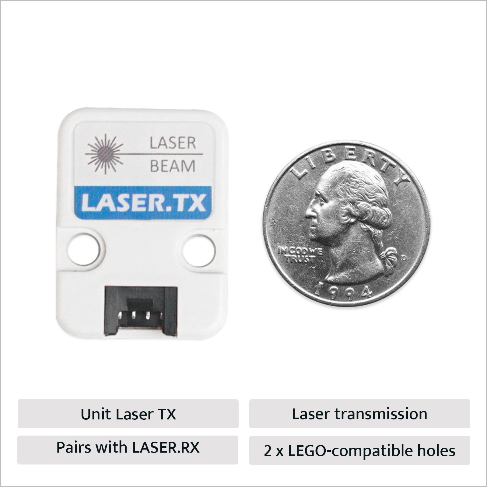 M5Stack 公式 Laser Tx - レーザー エミッ - M5Stack のレビューと価格
