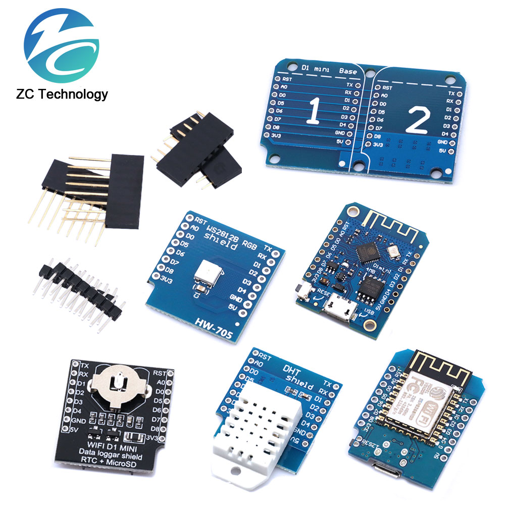 D1 Mini esp8266,ESP-12F,340g,u - Wemos D1 のレビューと価格