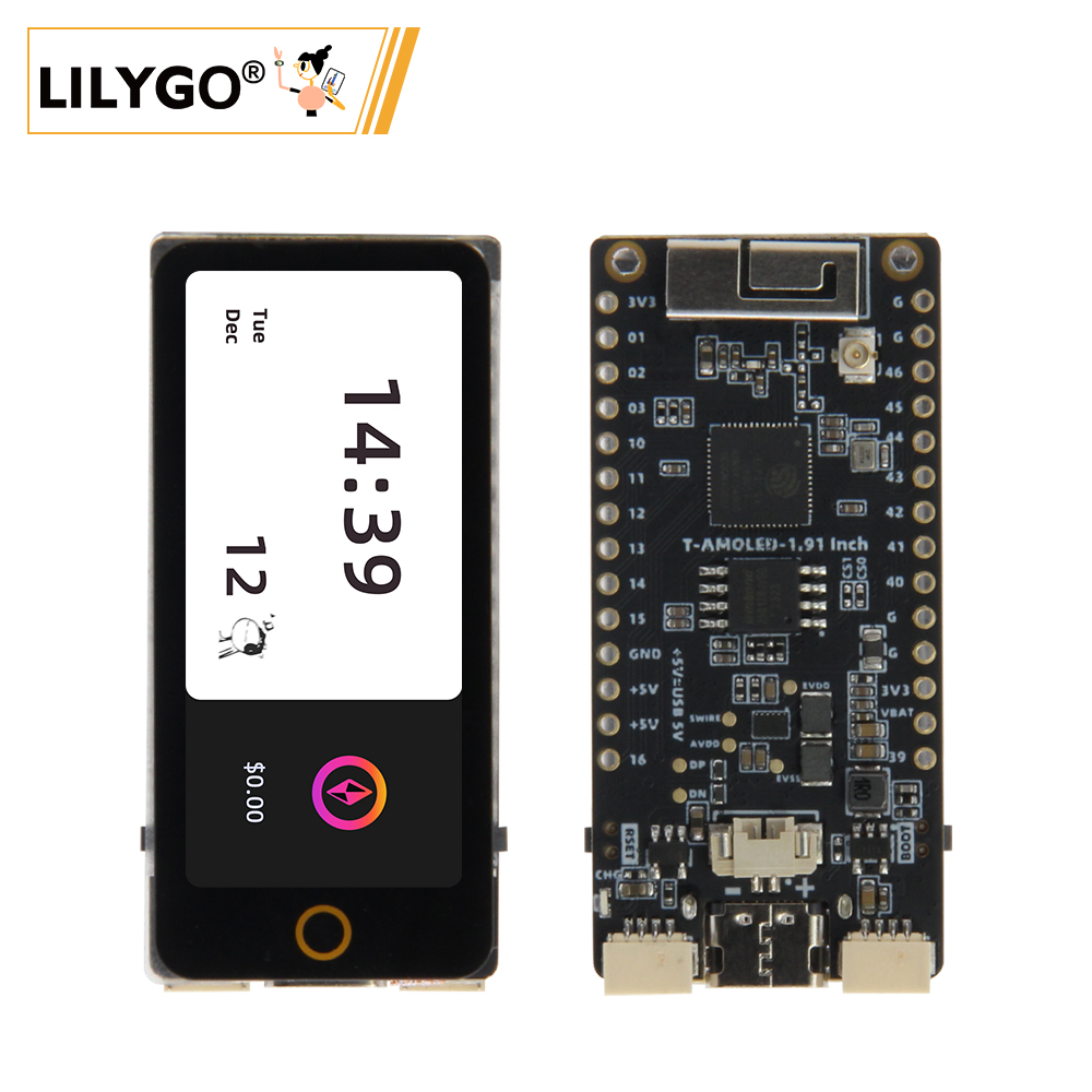 LILYGO® T-Display-S3 AMOLED ES - Ttgo T Watch のレビューと価格