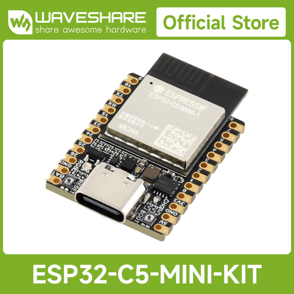 Waveshare ESP32-C5 ミニデュアルバンドWi - Waveshare Esp32 のレビューと価格