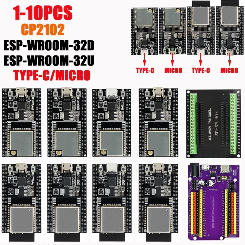 1-10 個 ESP32-DevKitC コアボード TYP - Nodemcu 32S のレビューと価格